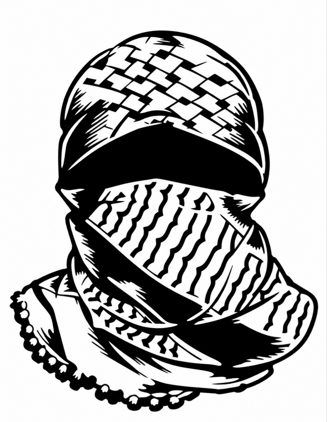 استیکر چفیه عربی